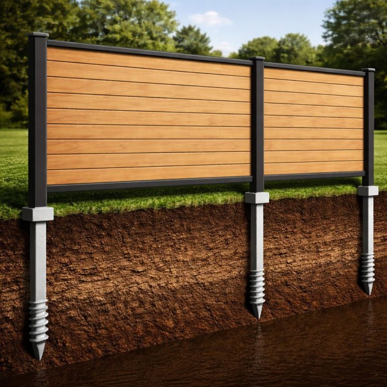 Schroeffundering kleine constructies in Zeeland